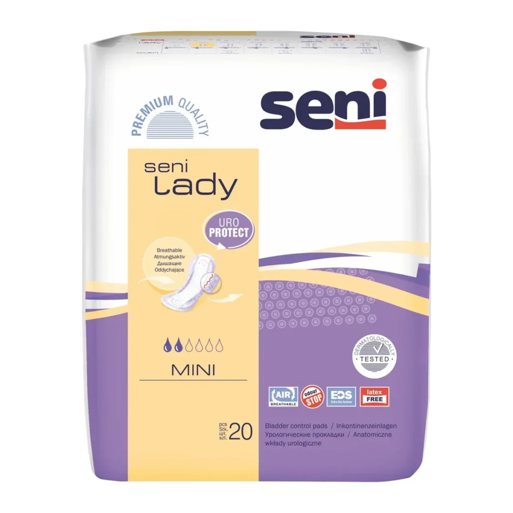 Absorbante incontinență Seni Lady Mini, 20 buc