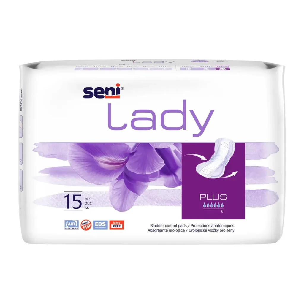 Absorbante incontinență Seni Lady Plus, 15 buc