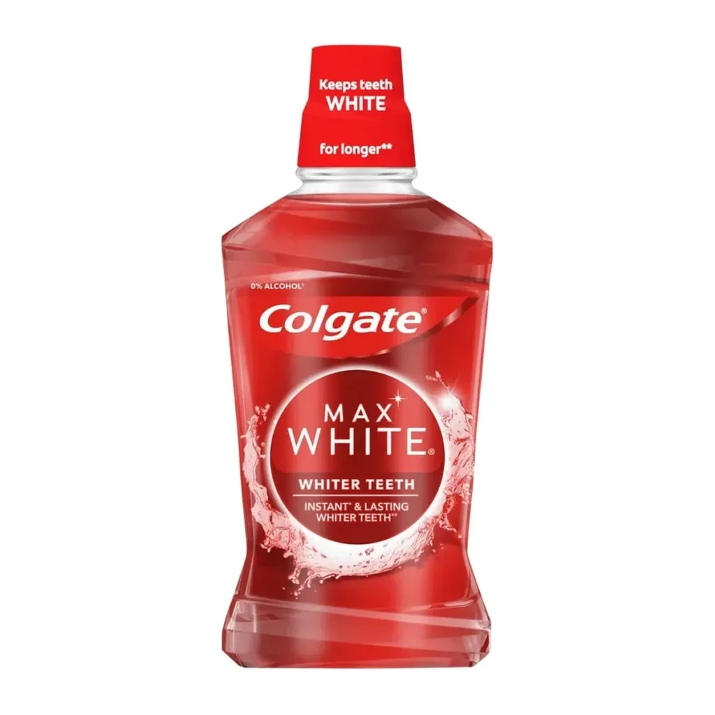 Apă de gură Colgate Max White, 500 ml