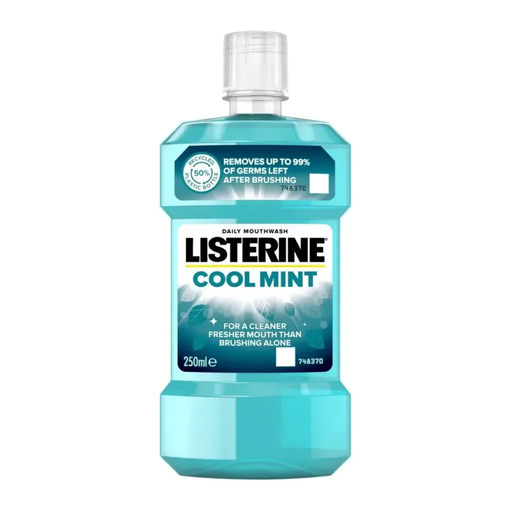 Apă de gură Listerine Cool Mint, 250 ml