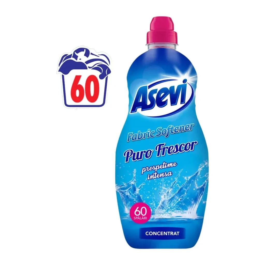 Balsam de rufe Asevi Puro Frescor, 60 spălări, 1.5 L
