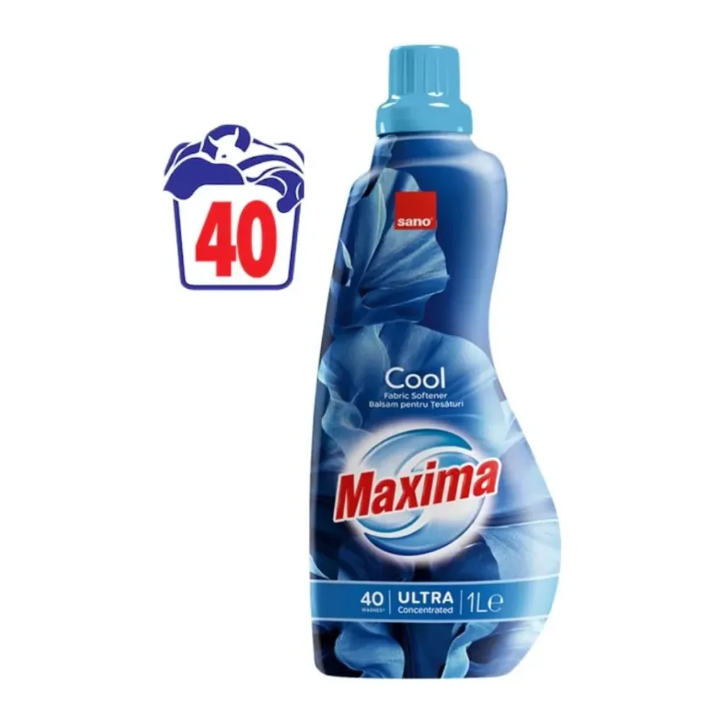 Balsam de rufe Sano Ultra Concentrat Cool, 40 spălări, 1 L