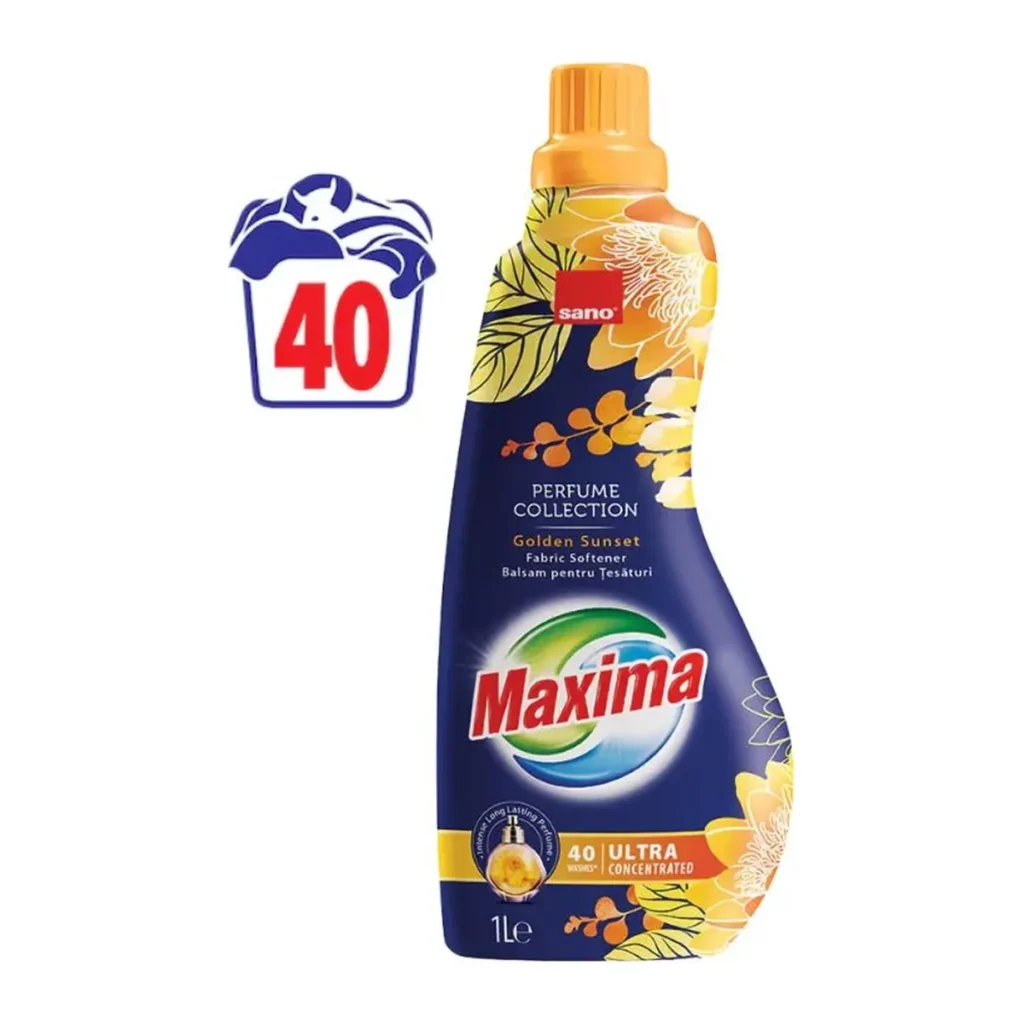 Balsam de rufe Sano Ultra Concentrat Golden Sunset, 40 spălări, 1 L