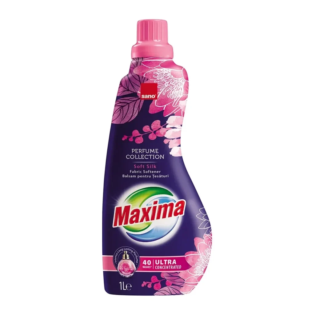 Balsam de rufe Sano Ultra Concentrat Soft Silk, 40 spălări, 1 L