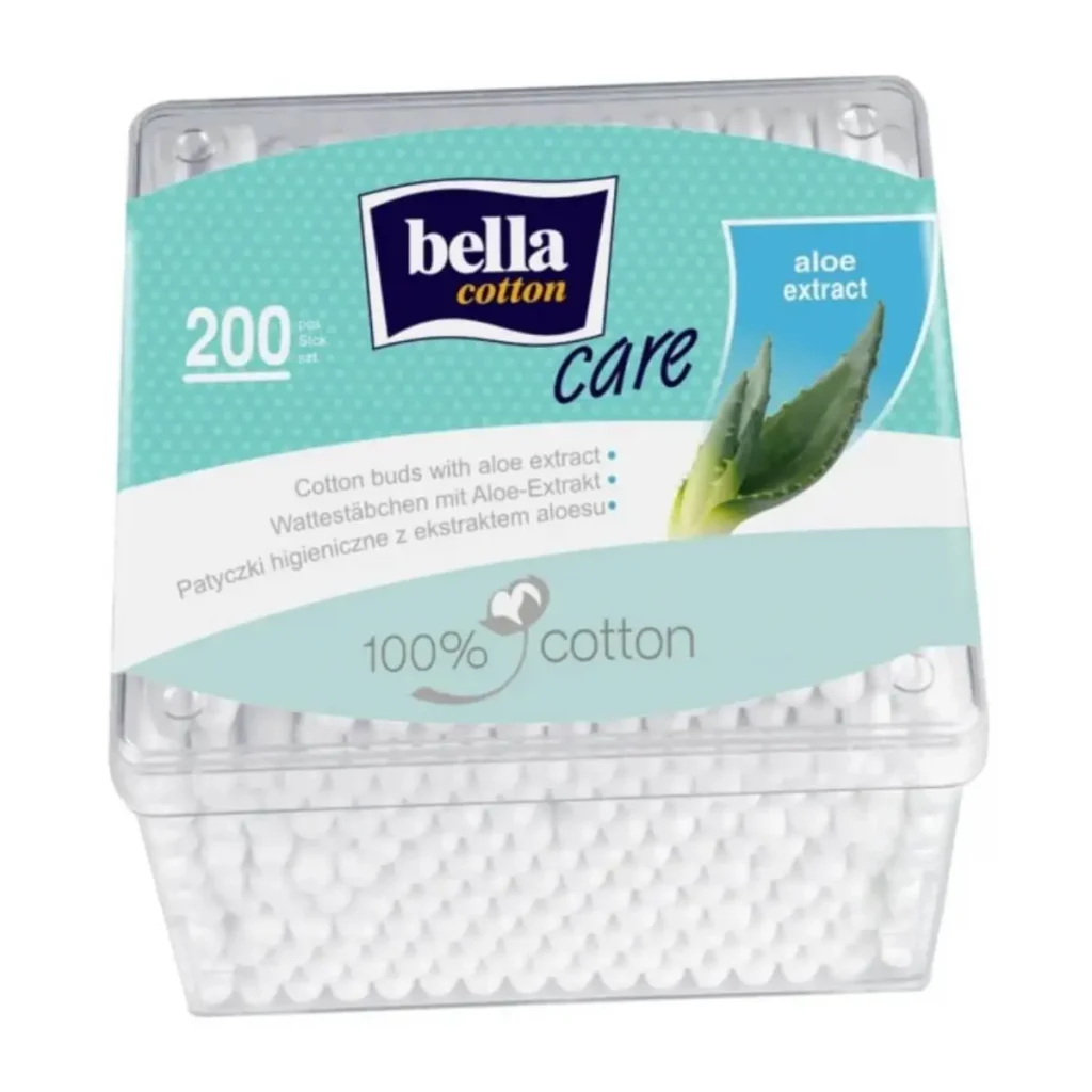 Bețișoare urechi Bella Aloe, 200 buc