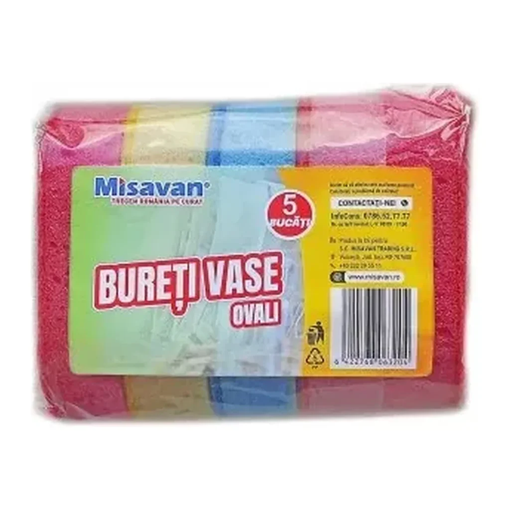 Burete Misavan Vase Oval, 5 buc