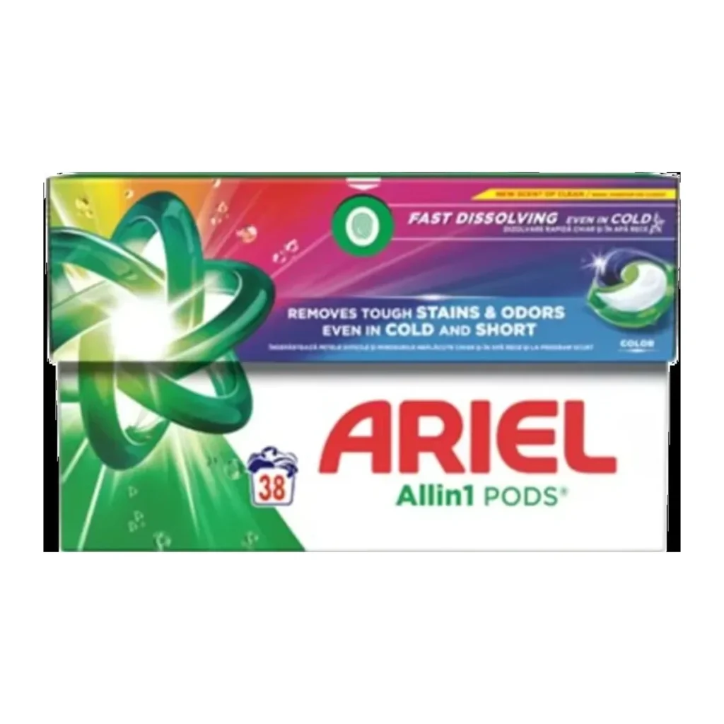 Capsule detergent Ariel Color, 38 spălări