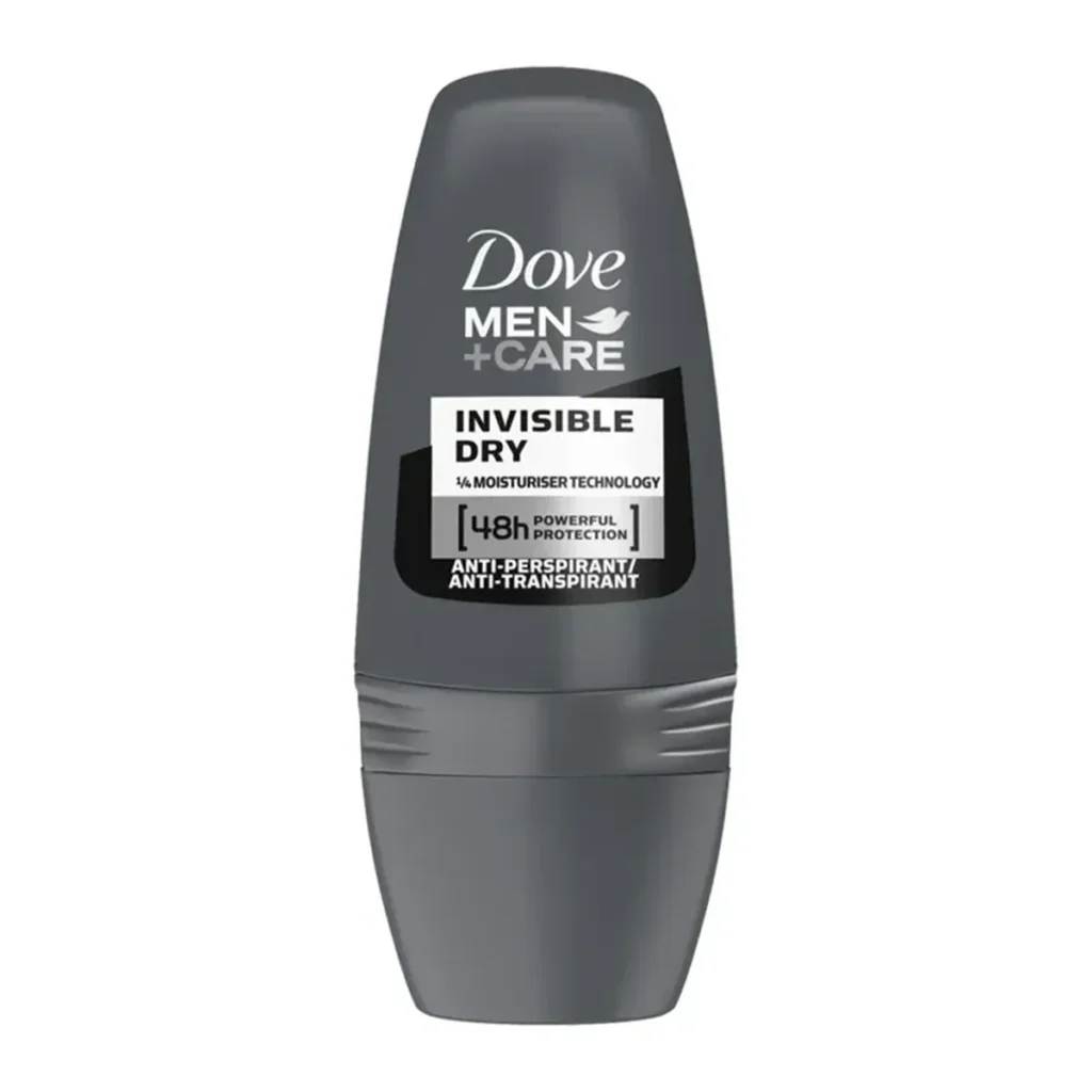 Deodorant roll-on Dove Men Invisible Dry, 50 ml