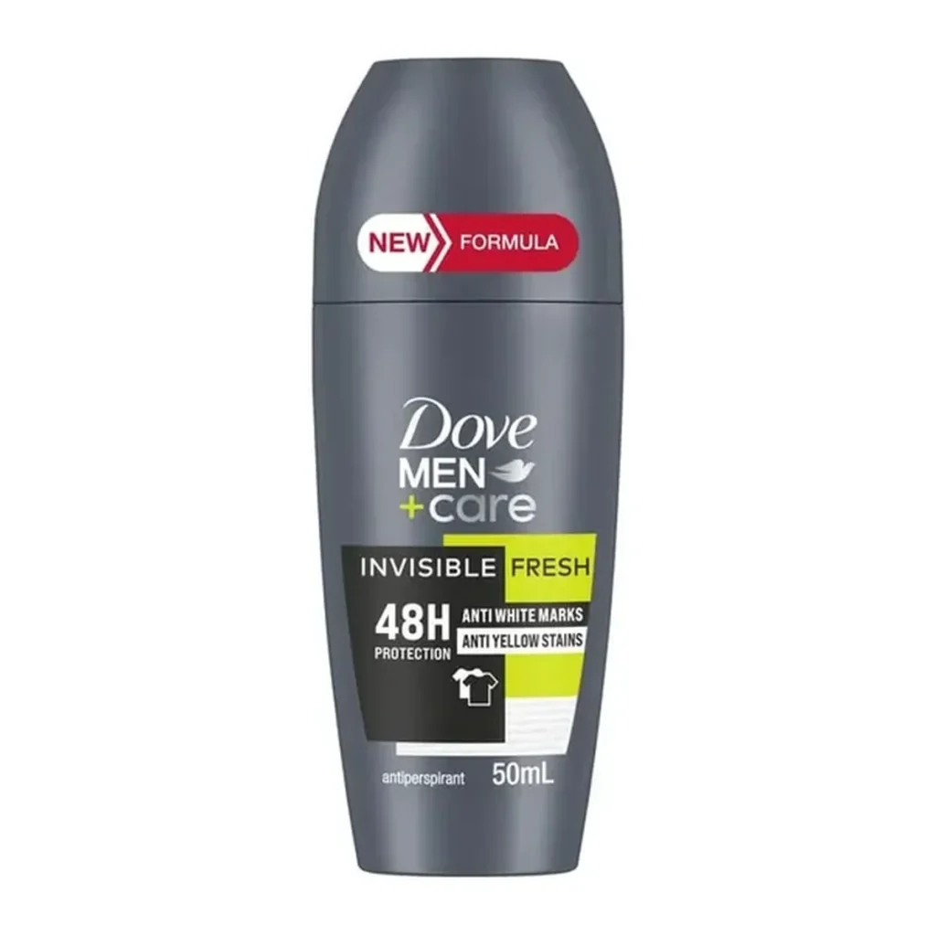 Deodorant roll-on Dove Men Invisible Fresh, 50 ml