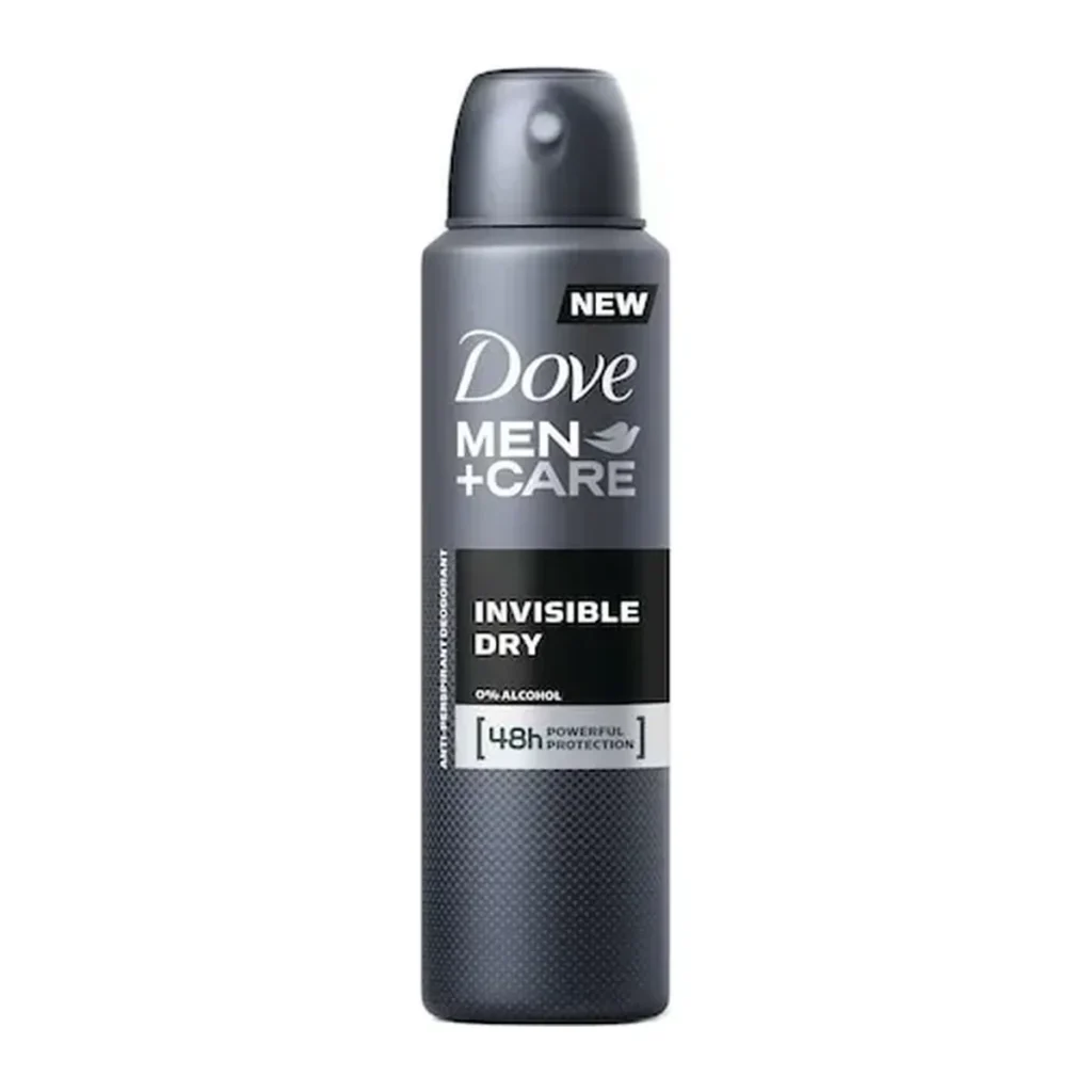 Deodorant spray Dove Men Advanced 72H Invisible Dry, 250 ml