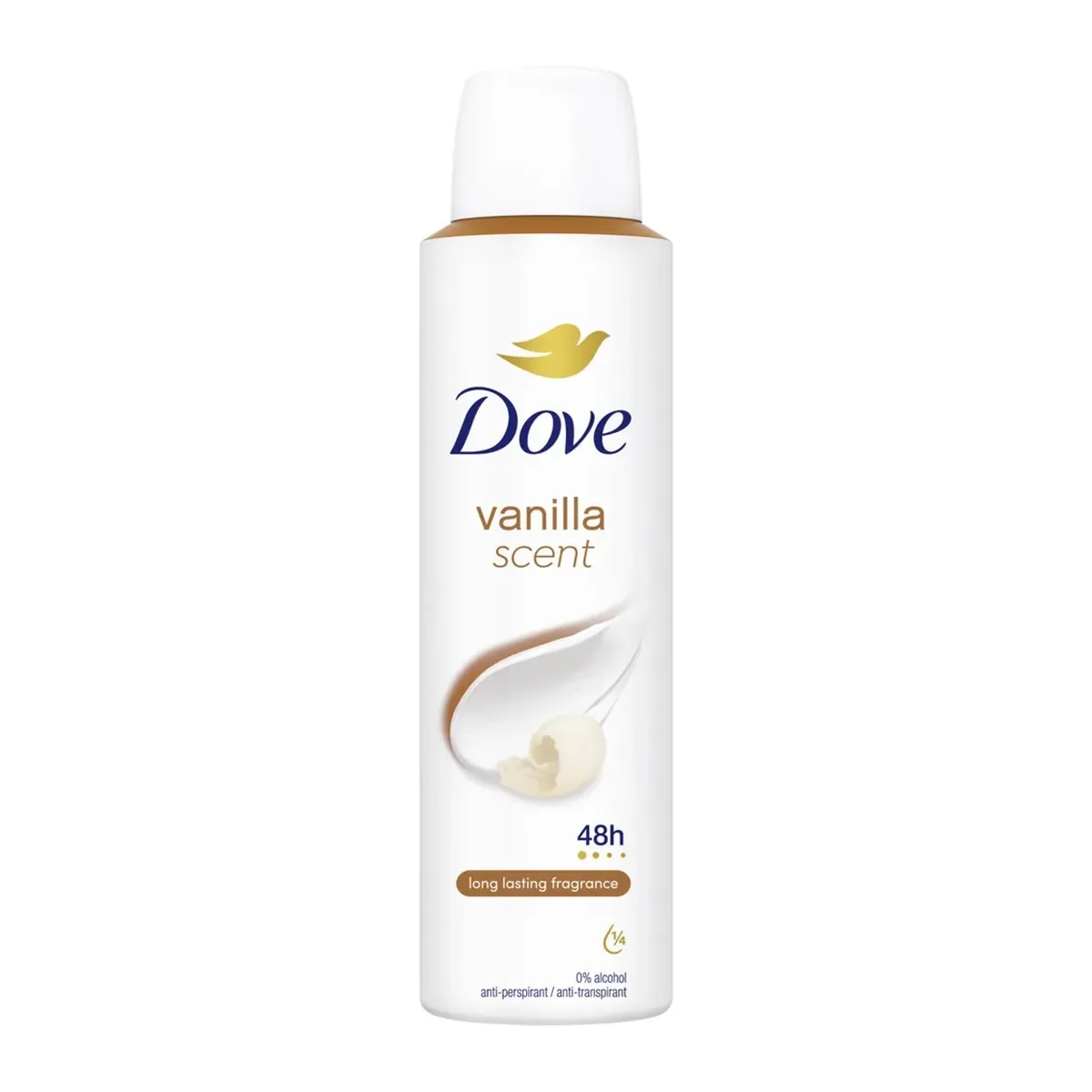 Deodorant spray Dove Women Vanilla Scent