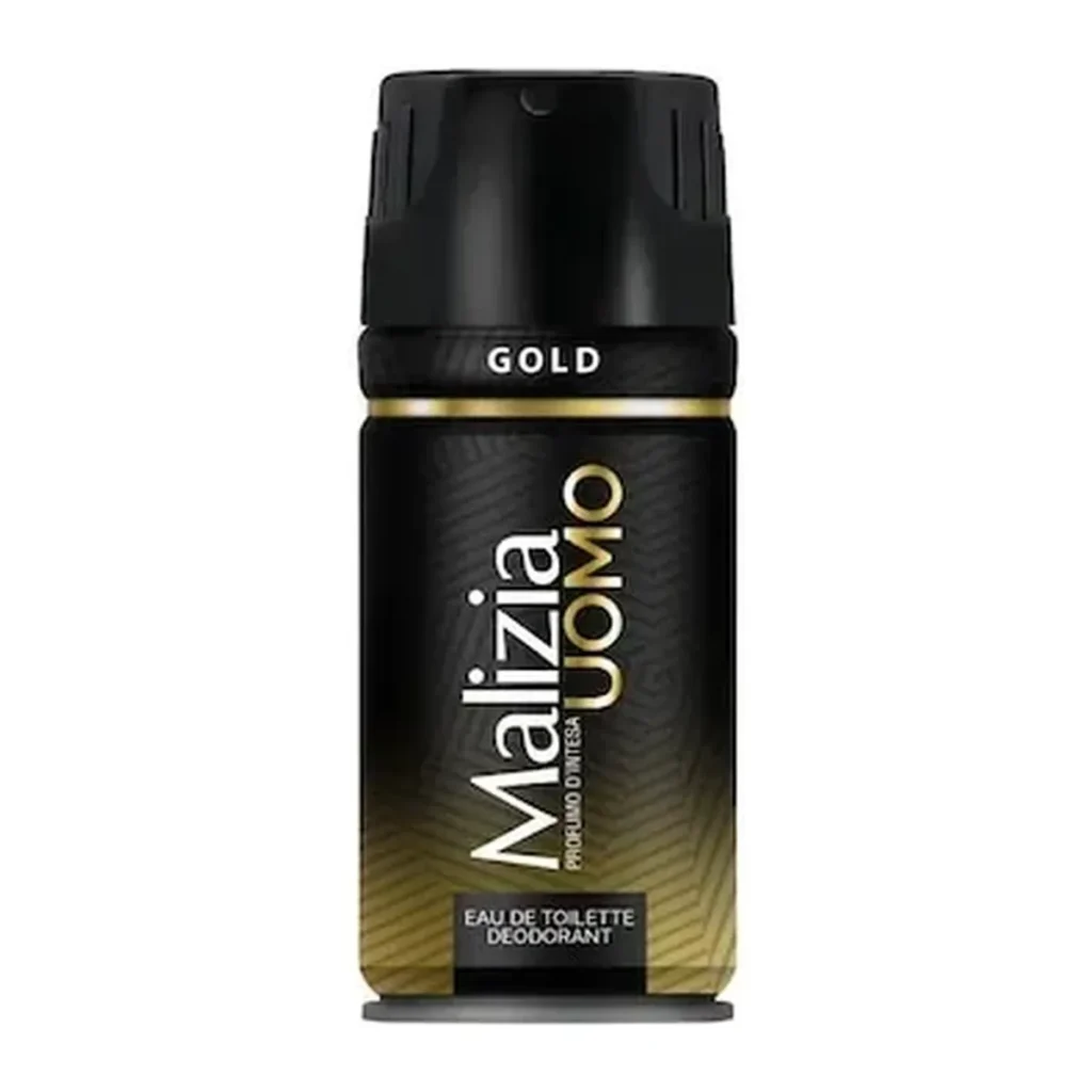 Deodorant spray Malizia Uo-deo Gold, 150 ml