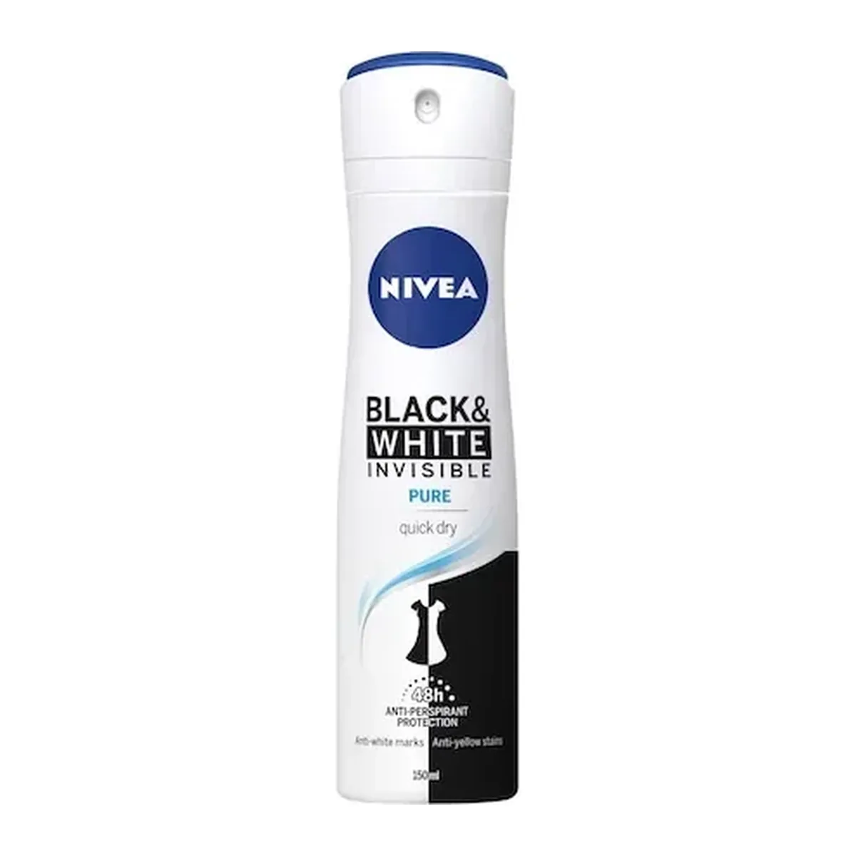 Deodorant spray Nivea Women Black & White Invisible Pure