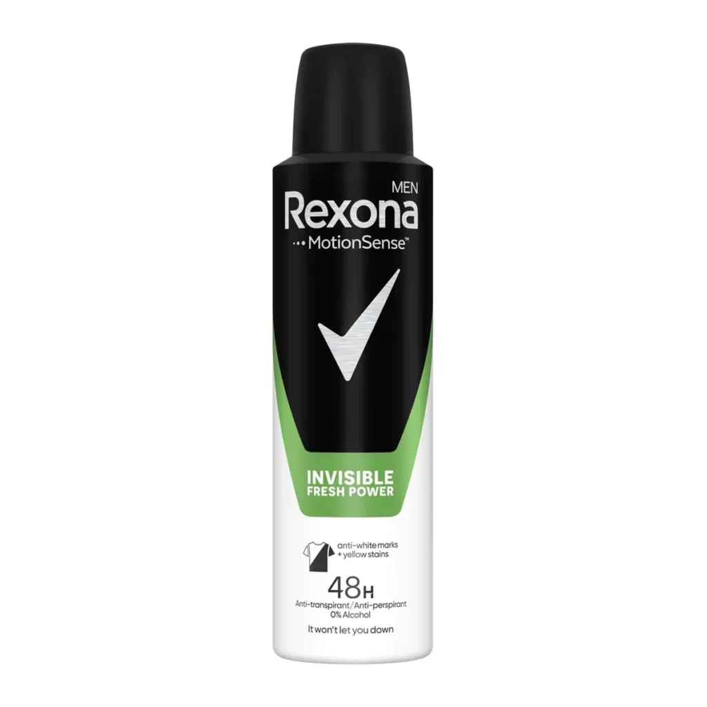 Deodorant spray Rexona Men Invisible Fresh Power, 150 ml