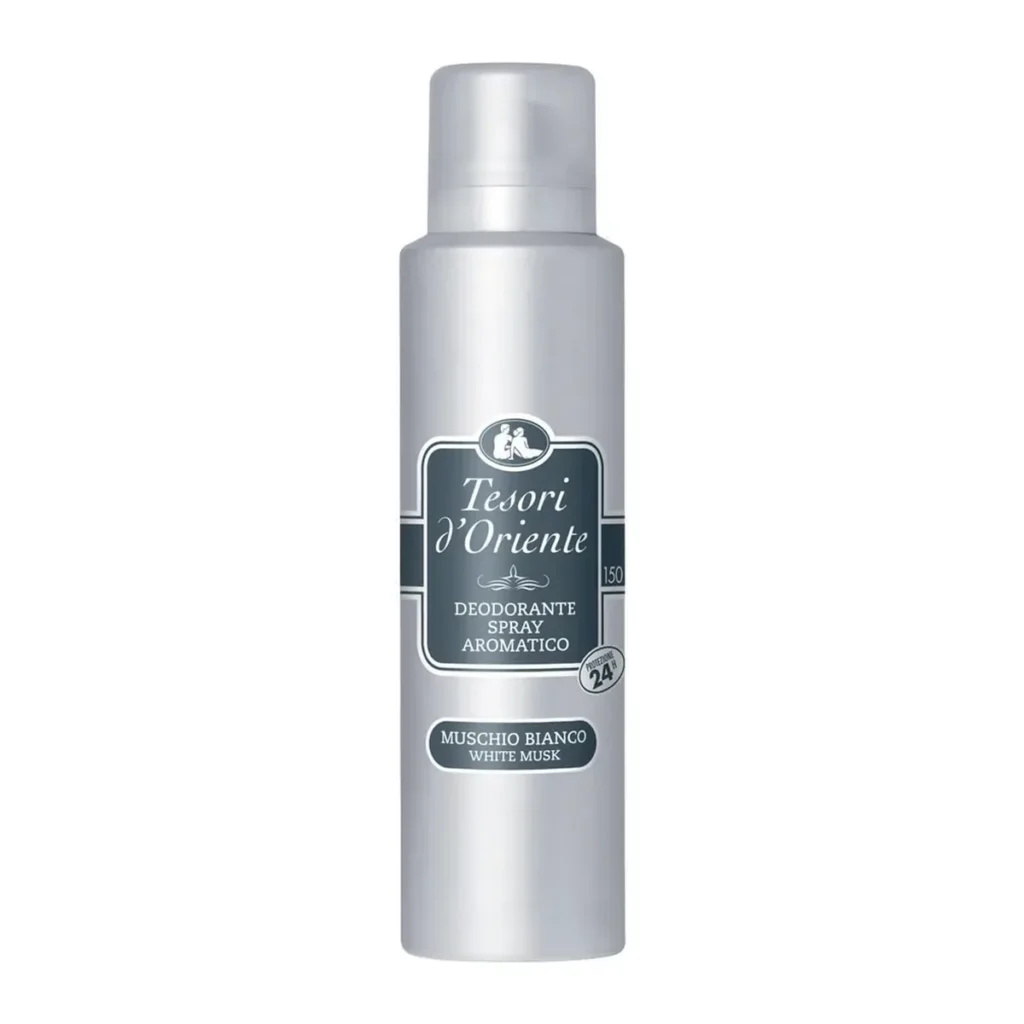 Deodorant spray Tesori d’Oriente Mosc Alb, 150 ml