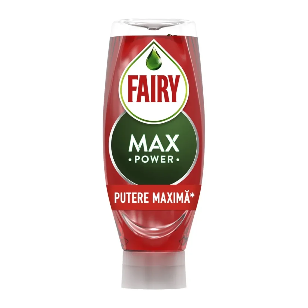 Detergent de vase Fairy Max Power Rodie, 545 ml
