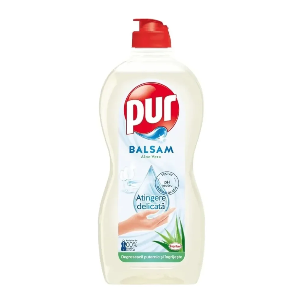 Detergent de vase Pur Aloe Vera, 450 ml