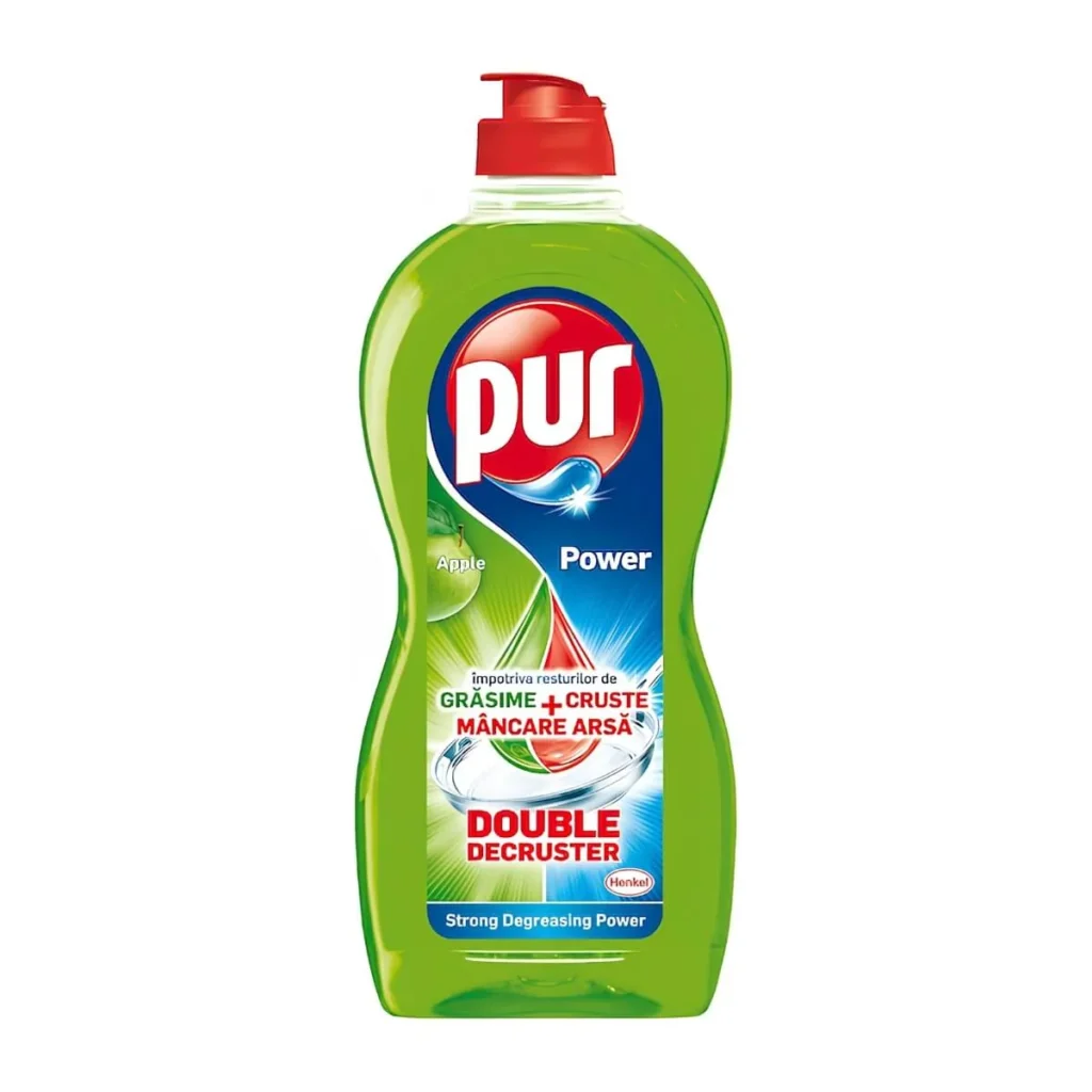 Detergent de vase Pur Duo Power Apple, 450 ml