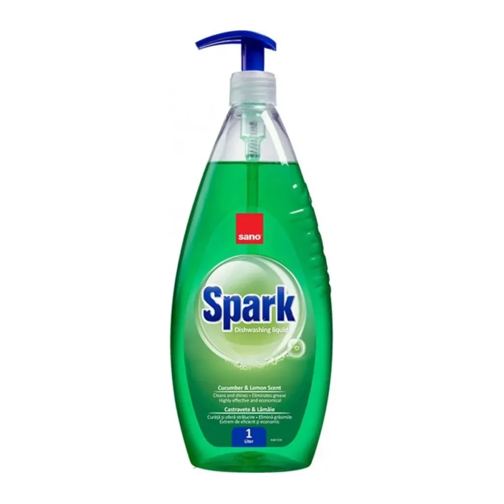 Detergent de vase Sano Spark Castravete, 1 L