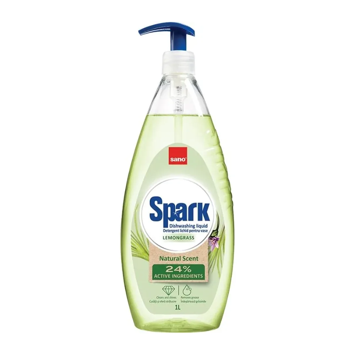 Detergent de vase Sano Spark Lămâie