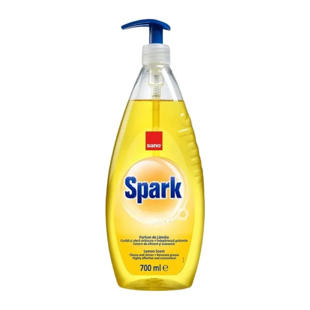 Detergent de vase Sano Spark Lămâie, 700 ml