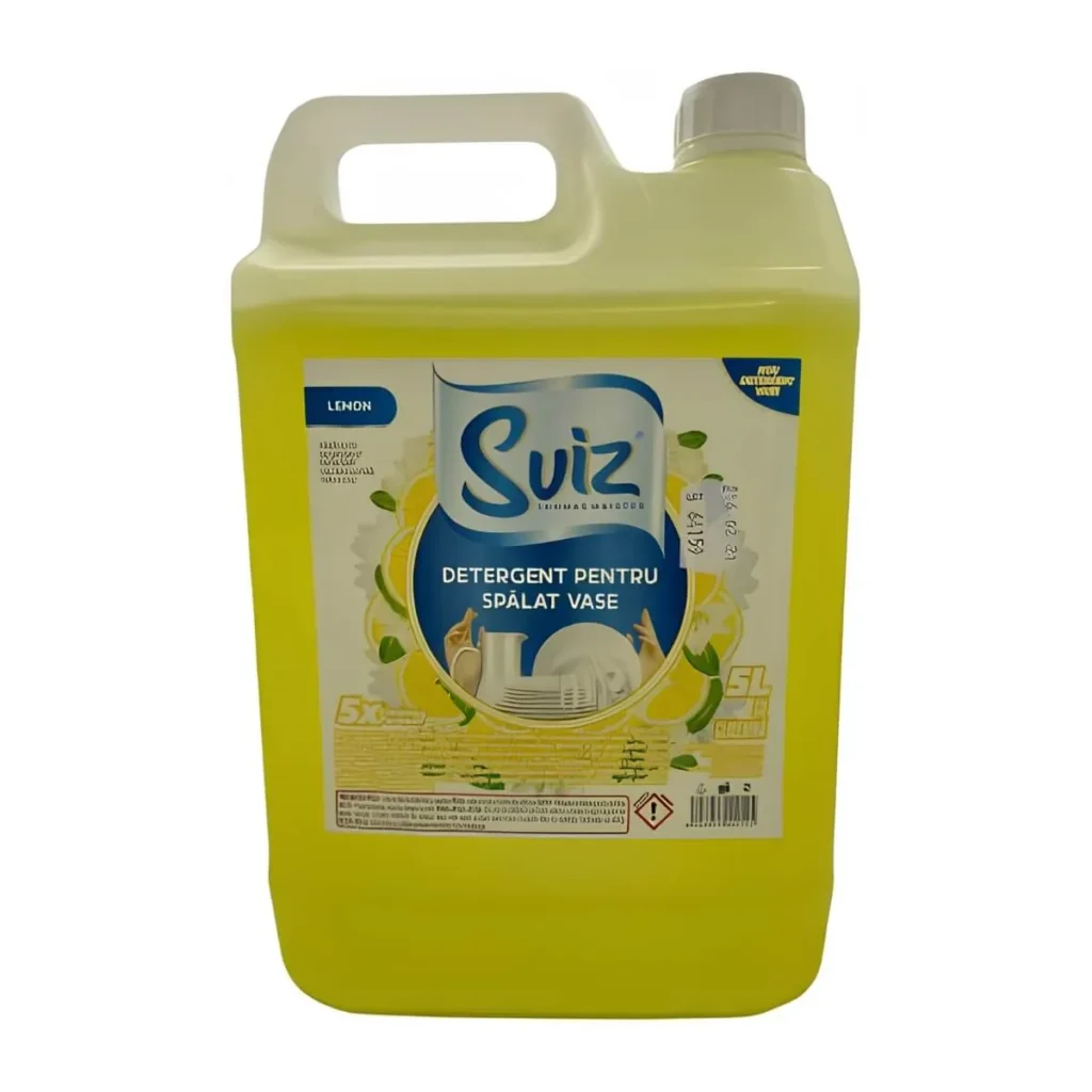 Detergent de vase Sviz Galben, 5 L