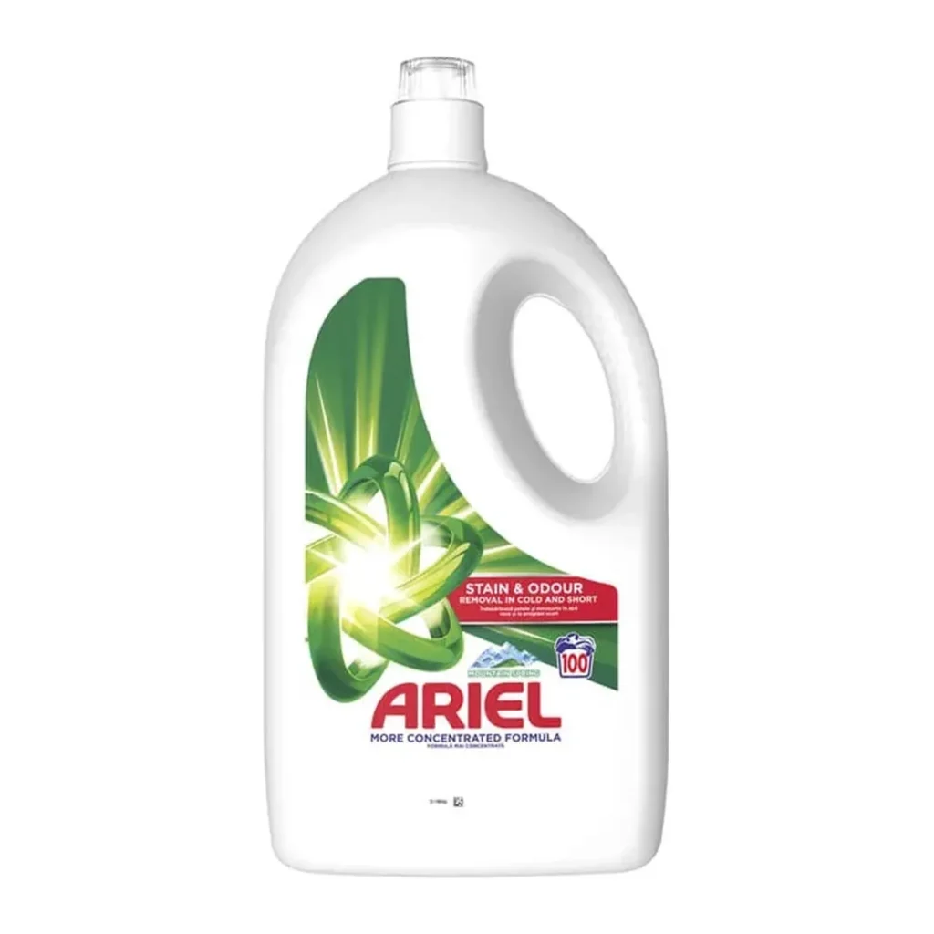 Detergent lichid Ariel Mountain Spring, 100 spălări, 4.5 L