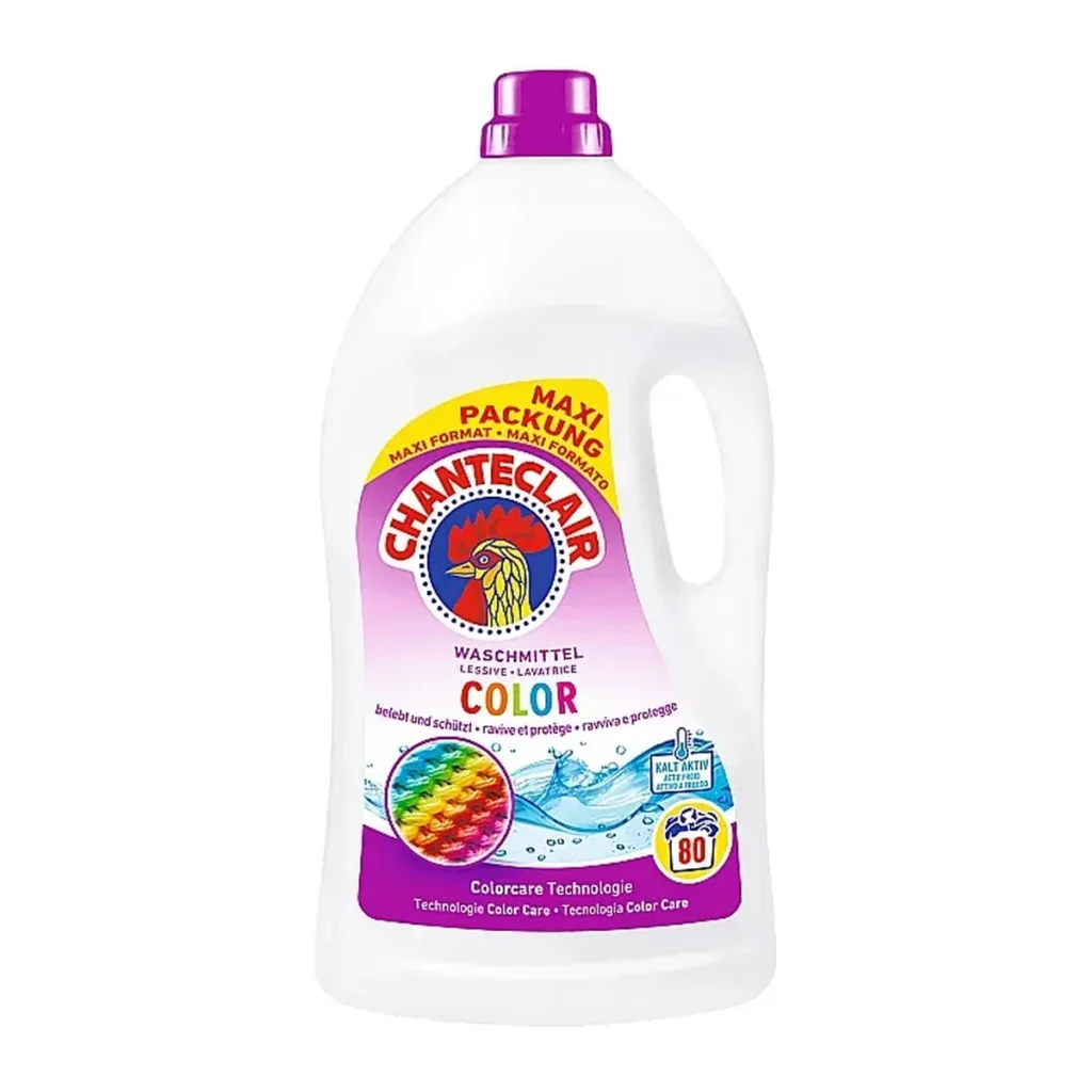 Detergent lichid Chanteclair Color, 80 spălări, 3.6 L