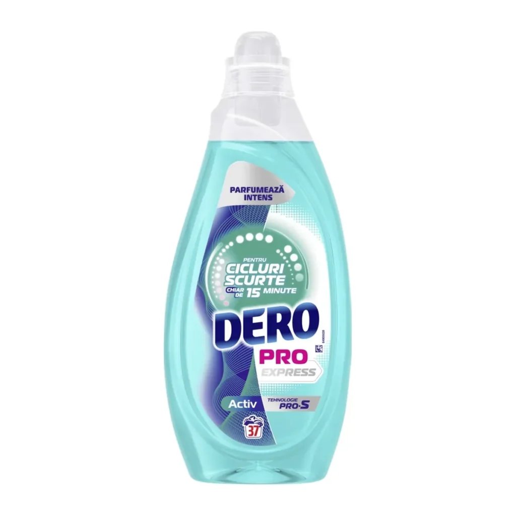 Detergent lichid Dero Pro Express Activ, 37 spălări