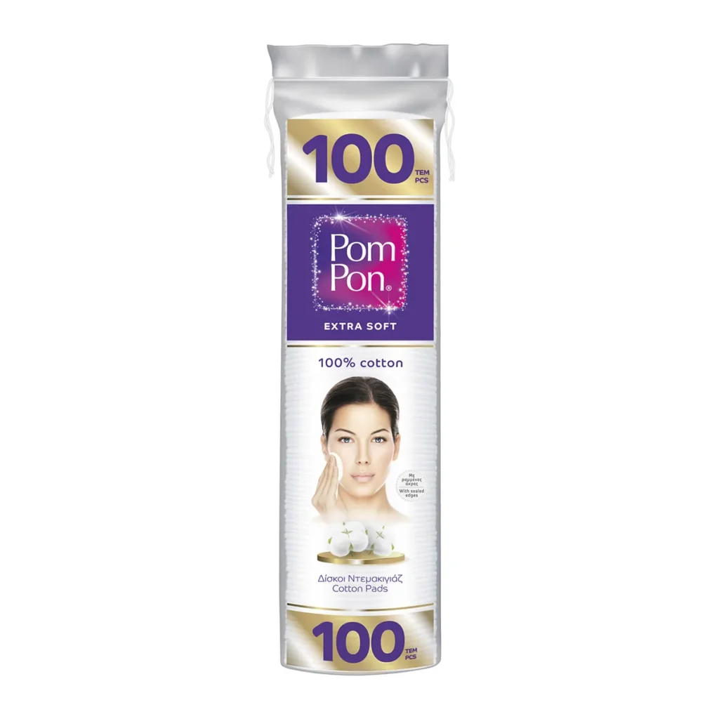 Dischete demachiante Pom Pon, 100 buc