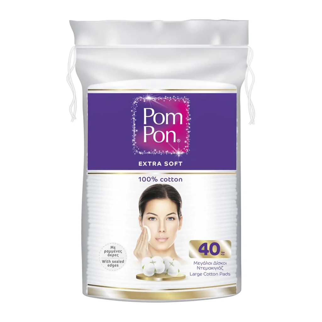 Dischete demachiante Pom Pon Ovale, 40 buc