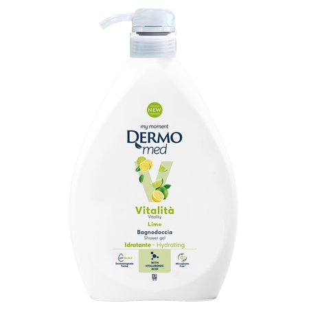 Gel de duș Dermomed Lime, 1 L