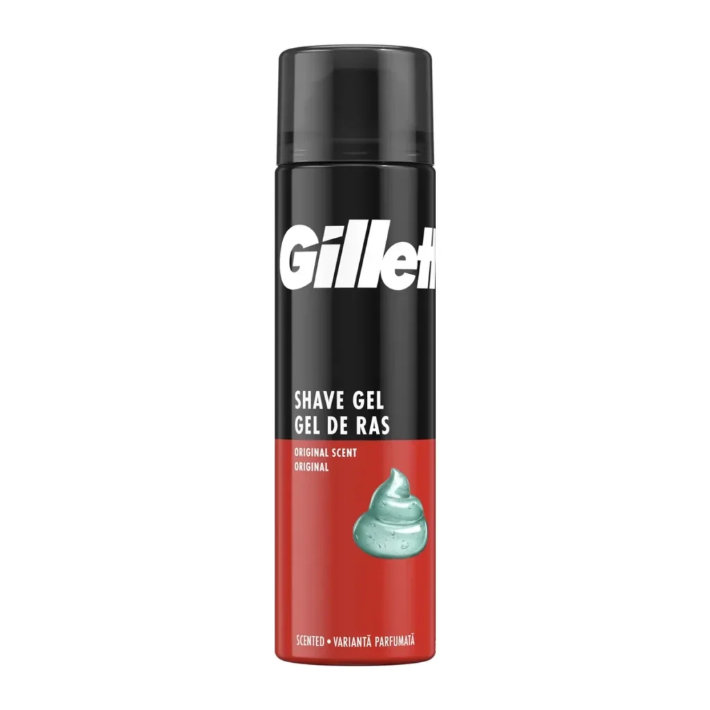 Gel de ras Gillette Regular, 200 ml