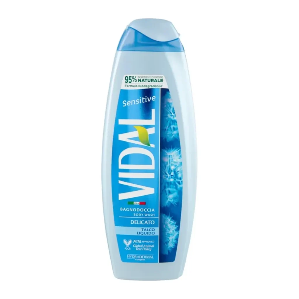 Gel de duș Vidal Talco, 500 ml