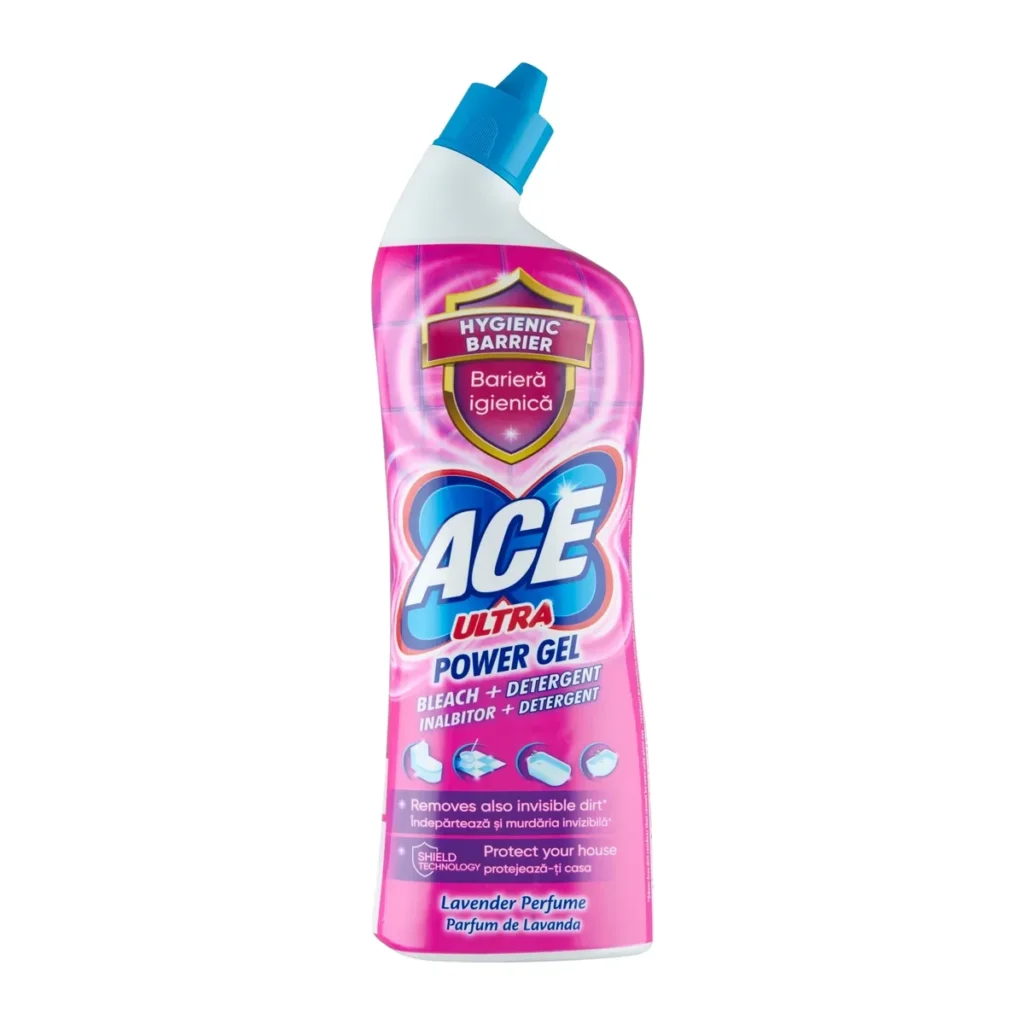 Înălbitor Ace Power Gel Lavandă, 750 ml