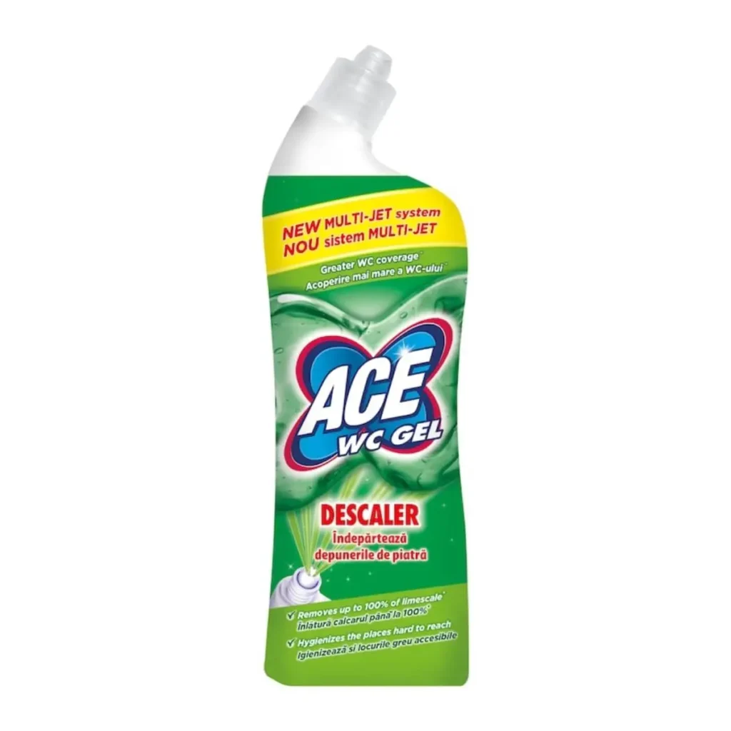 Înălbitor Ace WC Gel decalcifiant, 700 ml