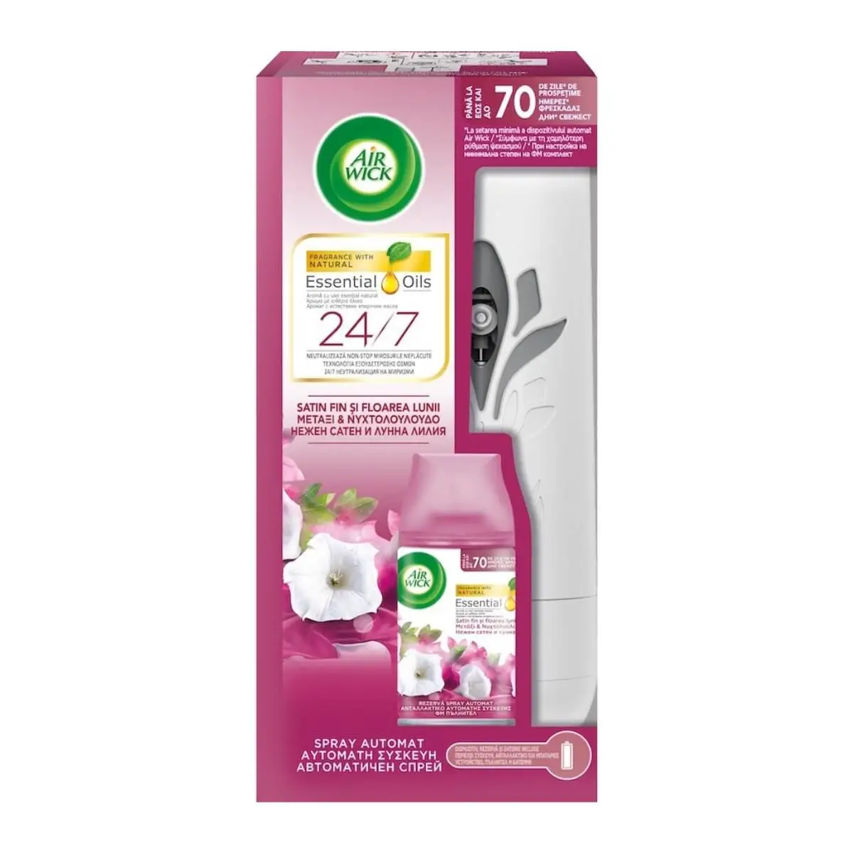 Odorizant Air Wick Aparat+rez Smooth Satin