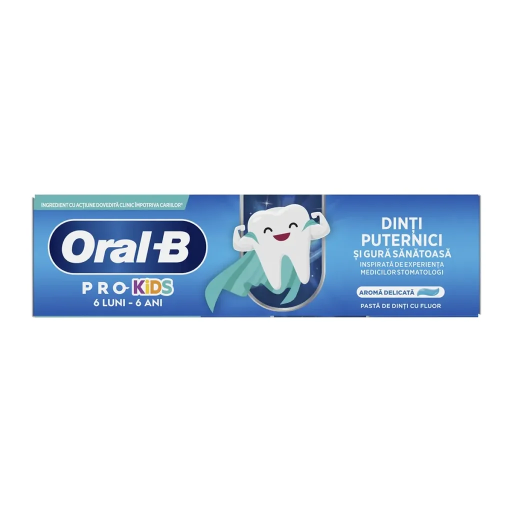 Pastă de dinți Oral-B Pro Kids 0-6 ani, 50 ml