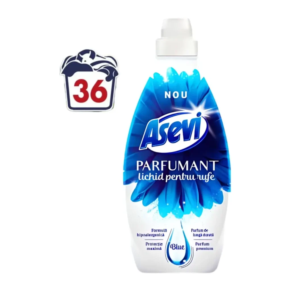 Parfum de rufe Asevi Blue, 36 spălări, 720 ml