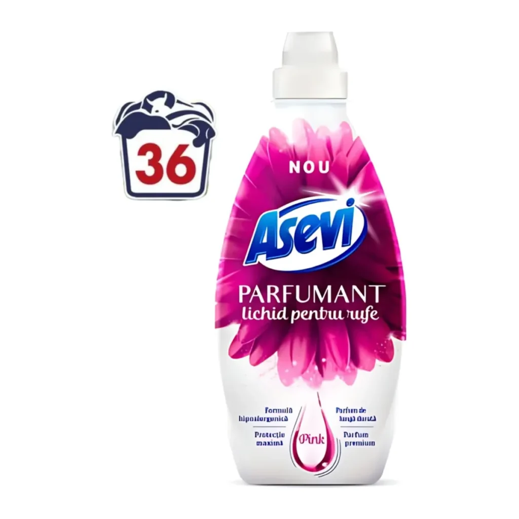 Parfum de rufe Asevi Pink, 36 spălări, 720 ml