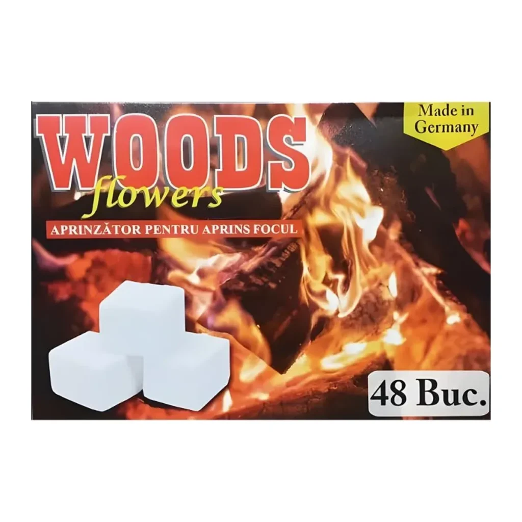 Pastile albe pentru foc Woods, 24 buc