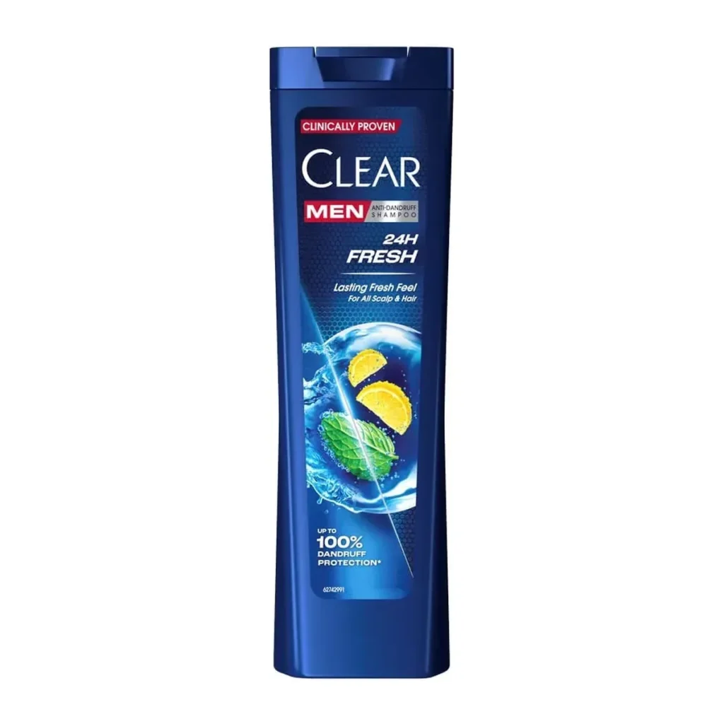 Șampon Clear Men 24H Fresh, 225 ml