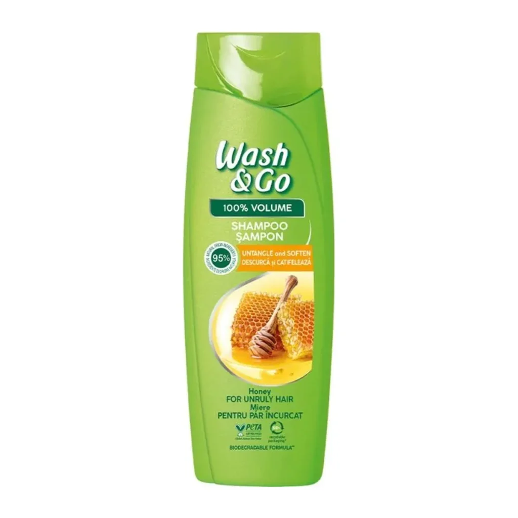 Șampon Wash & Go Honey, 360 ml
