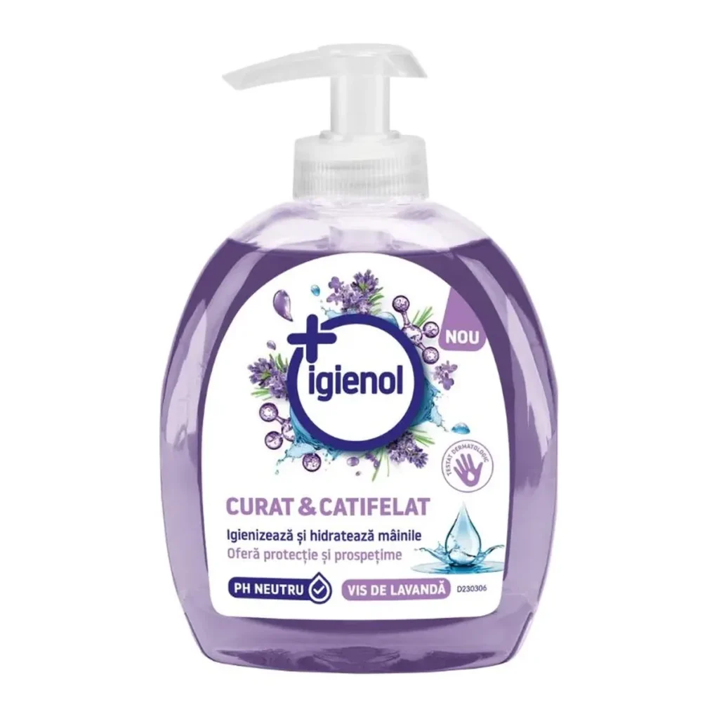 Săpun lichid Igienol Lavandă, 300 ml