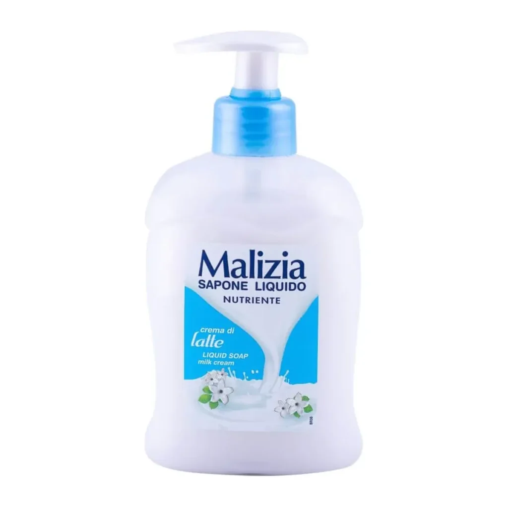 Săpun lichid Malizia Lapte Nutritiv, 300 ml