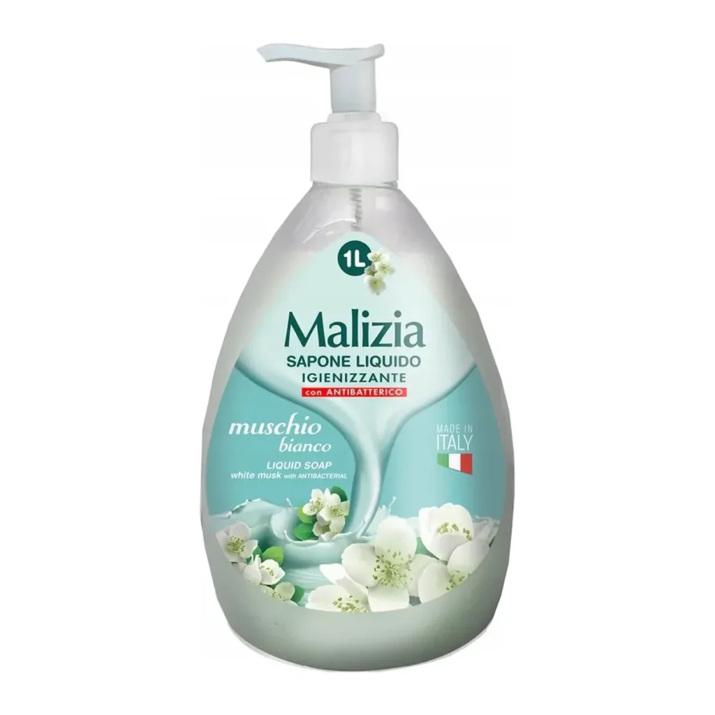 Săpun lichid Malizia White Musk Pump, 1 L