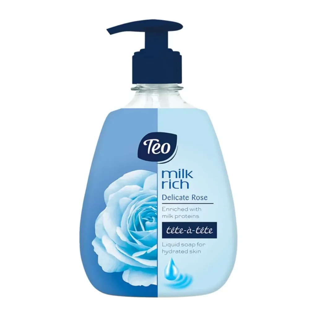 Săpun lichid Teo Milk delicate Care, 400 ml