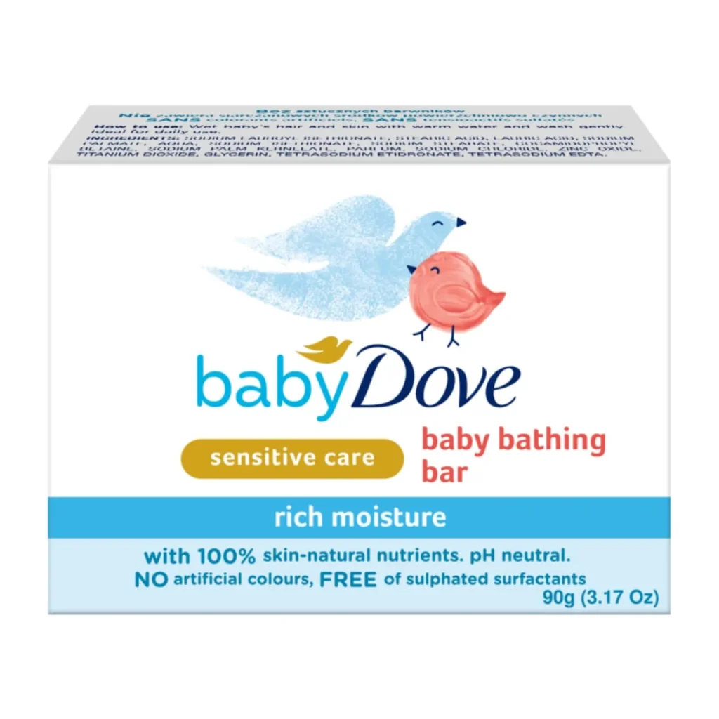 Săpun solid Dove Baby Sensitive Care Rich Moisture, 90 g