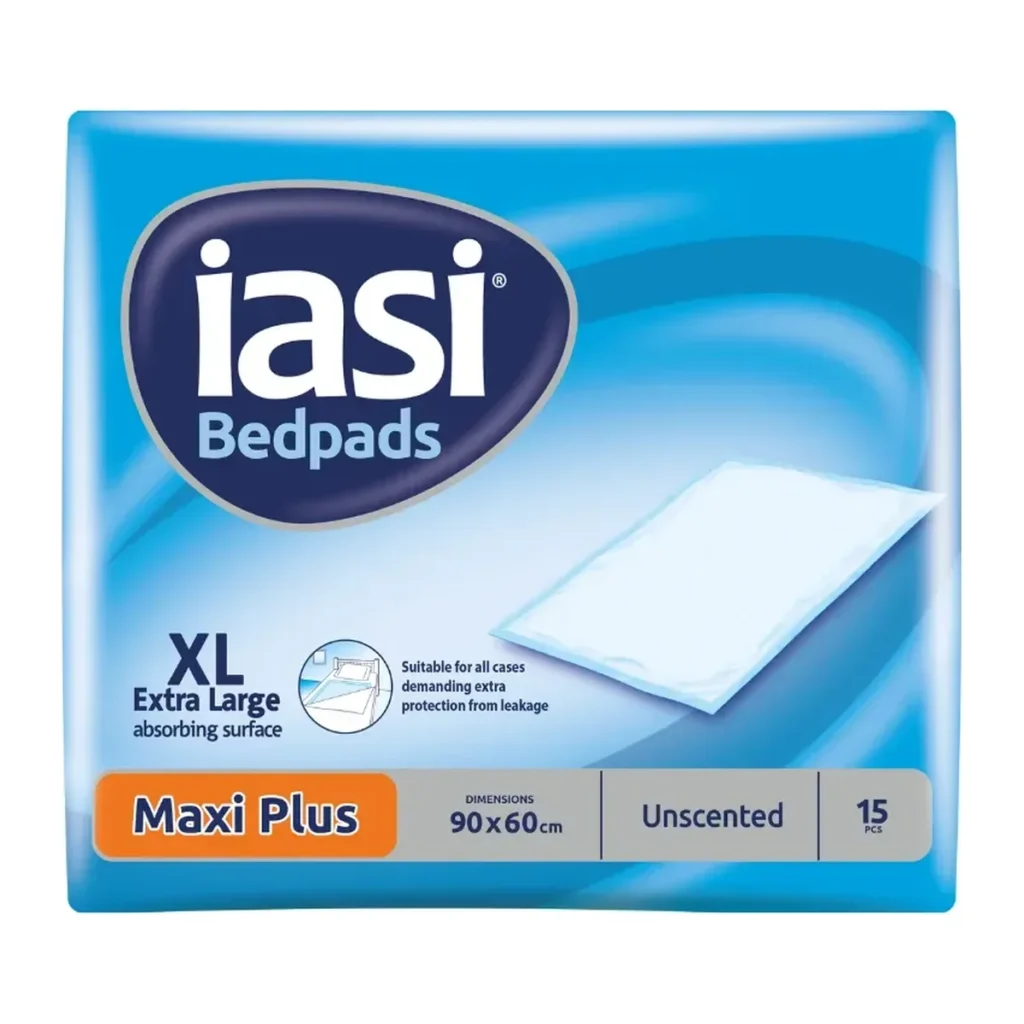 Scutece Iasi Protecție Pat Maxi, 90 x 60 cm, 15 buc
