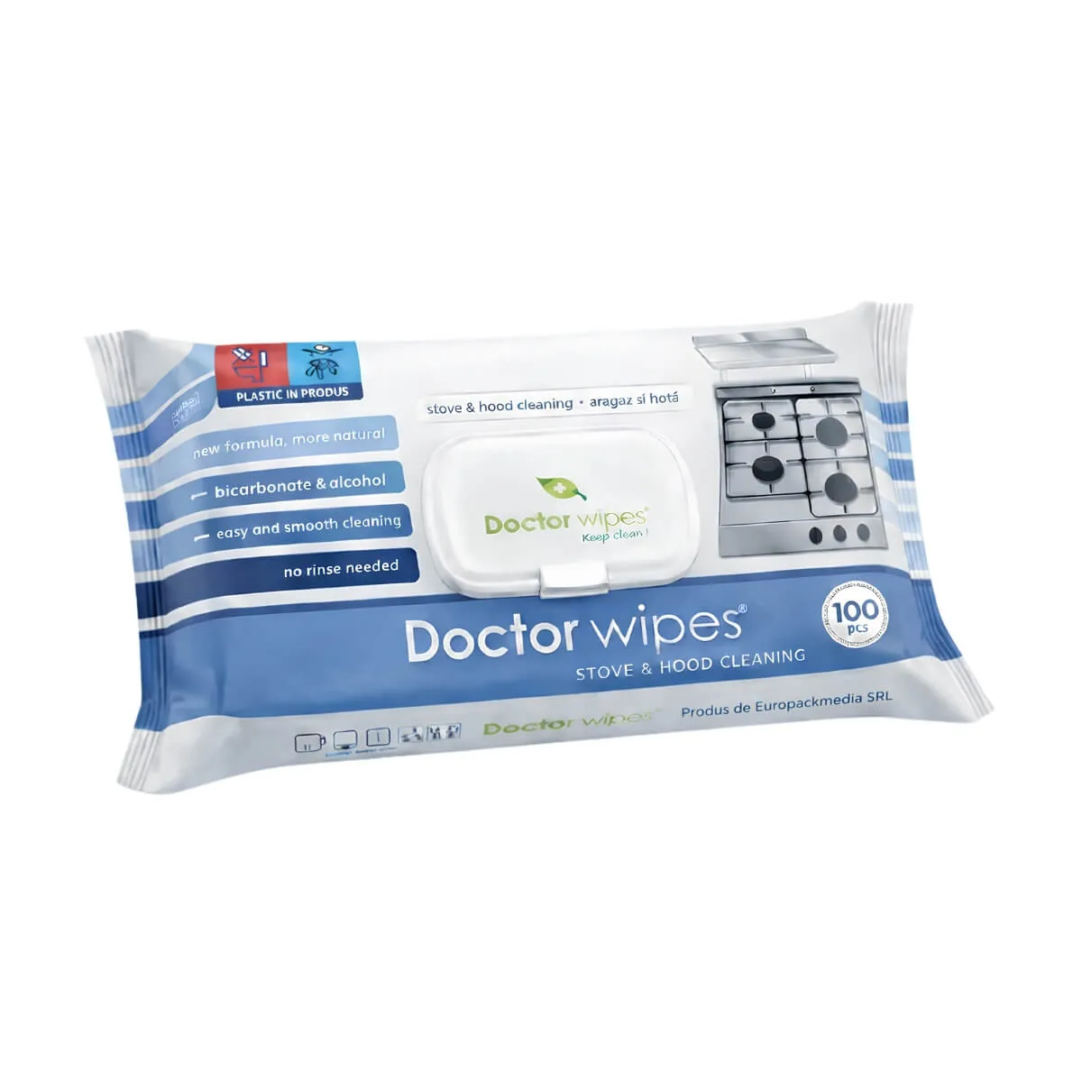 Șervețele umede Doctor Wipes Aragaz
